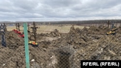 Кладбище наемников ЧВК "Вагнер" в станице Бакинская, Краснодарский край. Иллюстративное фото