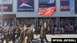 Парад Победы в Архангельске 9 мая 2022 года