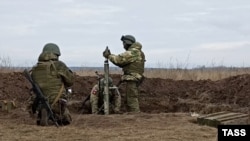 Военнослужащие российской армии. Архивное фото