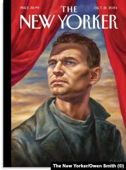 Алексей Навальный на обложке журнала The New Yorker