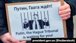 Иллюстративное фото. Акция против агрессии России по отношению к Украине. Амстердам, 6 марта 2022 г.