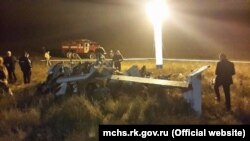 Место крушения самолета Cessna 336, 4 ноября 2015 года