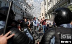 Акция протеста 27 июля 2019 года в Москве