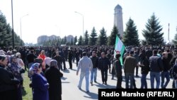 Митинг в Магасе 26 марта 2019 (Архивное фото)